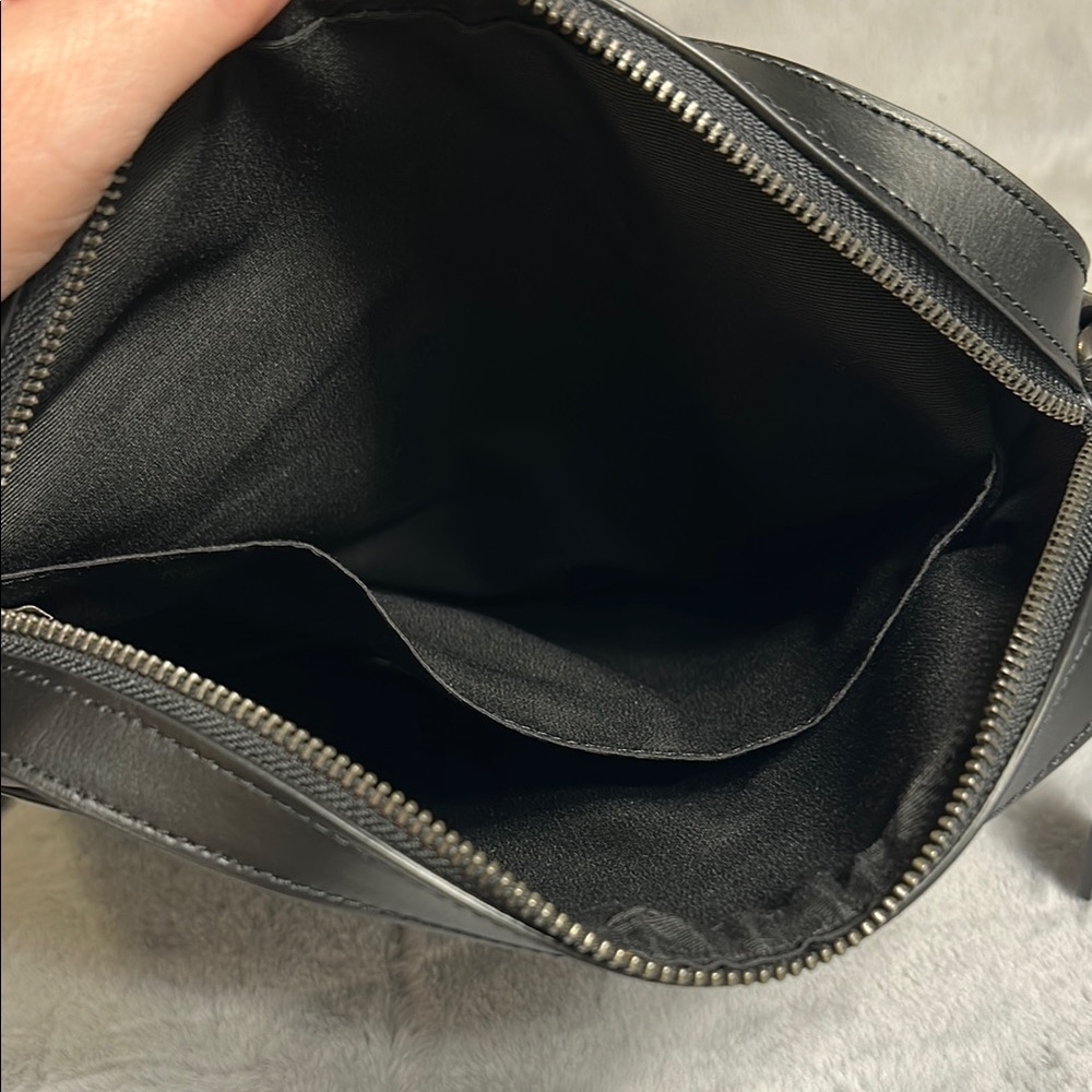 COACH F37609 Black and Gray Crossbody Messenger Bag NWT - Picture 13 of 16